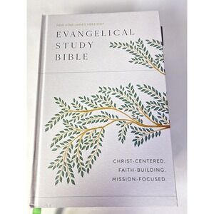 NKJV Evangelical Study Bible Christ-centered BRAND NEW in Shrink Wrap!!!